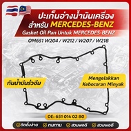 OIL PAN GASKET GENUINE MERCEDES-BENZ OM651 W204 W212 W207 W218 OE A651 014 02 80 A6510140280