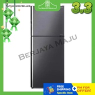 [SAVE 3.0] Hitachi 375L 2 Door Inverter Refrigerator R-VX420PM9 BBK (Brilliant Black)