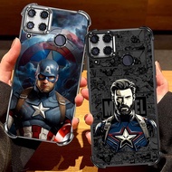 TS-2 Captain America Case for Realme C11 C15 C21 C21y C25y