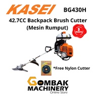 KASEI BG430H 42.7CC Backpack Brush Cutter (Mesin Rumput) BG430H - Free Nylon Blade Holder