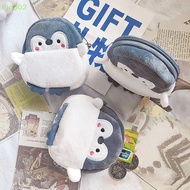 Piq302 New Kawaii Anime Plush Penguin Coin Purses Men Women Korean Fashion Mini Cute Zipper Coin Wallet Boy Girl Bag Free Shipping 2023 MY