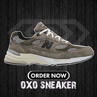 Jjjjound X New Balance 992 gray m992j2 NB black canvas shoes for men women