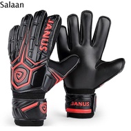 SALAAN Colorful Goalie Gloves Finger Support Durable Latex Soccer Gloves Profession Wear-Resistant G