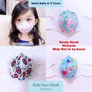 3D Kid Mask/Kid Face Mask/Baby Mask 3PLY Disposable/Children Face Mask/Pelitup Muka Kanak-kanak &amp; Bayi/儿童口罩
