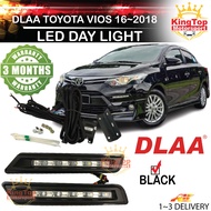 Toyota Vios 2016 2017 2018 Front Bumper DRL LED Day light Lamp DayLight DLAA Vios NCP150 lampu depan