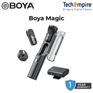 BOYA Magic Transformable Wireless Microphone 4 Forms in 1 World's First Al-Powered