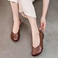 Comfortable Womens Single Shoes Boat Shoes