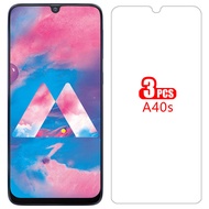 case for samsung a40s cover screen protector tempered glass on samsun galaxy a 40s a40 s protective 