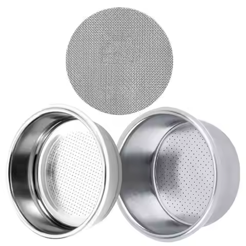 A69T 51Mm Pressurized Espresso Filter Baske Reusable Coffee Filter Reusable Coffee Filter Set