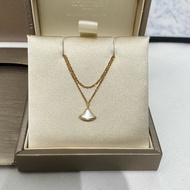 Bvlgari 白貝母扇子手鍊 白扇子手鍊 19年