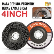 MATA KEENNESS Sandpaper Disc Paint Remover 4 Inch Rust Paint Remover Grinding Wheel Paint Remover