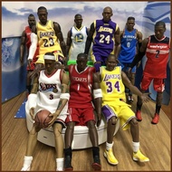 ST3 NBA Star Kobe James Jordan Wall Westbrook Iverson Curry Wade Durant Harden Action Figure Dolls T