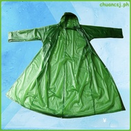Adult Hooded Raincoat Thickened Waterproof EVA Rain Coat Camping Jungle Rainwear Rain Cloak Portable