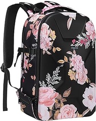 MOSISO Camera Backpack, DSLR/SLR/Mirrorless Photography Camera Bag Peony Waterproof Hardshell Case with Tripod Holder &amp; Laptop Compartment Compatible with Canon/Nikon/Sony/DJI Mavic Drone, Black