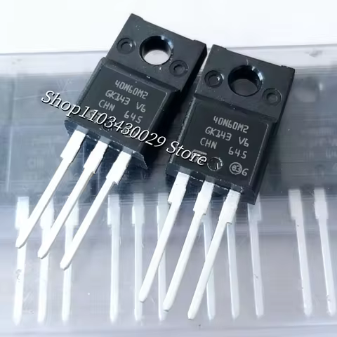 10Pcs new original STP40N60M2 40N60M2 TO-220FP MOSFET transistor 600V 40A N channel power
