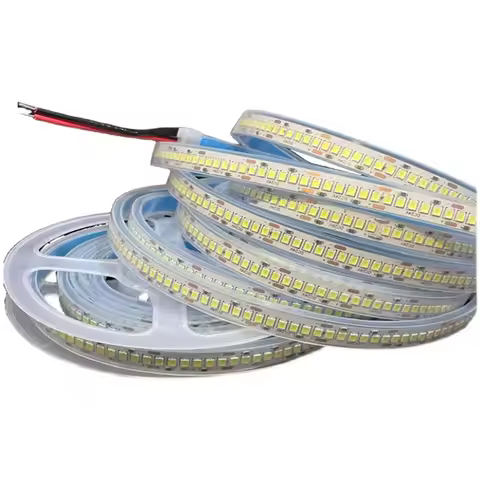 5m 12V Waterproof LED Strip Flexible 240 LEDS/M 20W/M 120 LEDS/M Soft Tape Linear Light 3000k Natura
