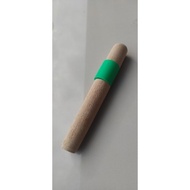 HIJAU Green rubber wood clamp, 4 cm inner clamp for fiber 33 to 38mm