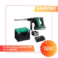 Hikoki 18V 5.0Ah Cordless Bl Rotary Hammer Drill C2-Dh18Dbl (1 Charger,2 Battery C/W Case) | Model :