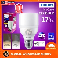 SIRIM PHILIPS MyCare E27 17W LED Bulb Ultra Bright Lampu LED Lampu Pasar Malam Mentol Lampu Rumah Li