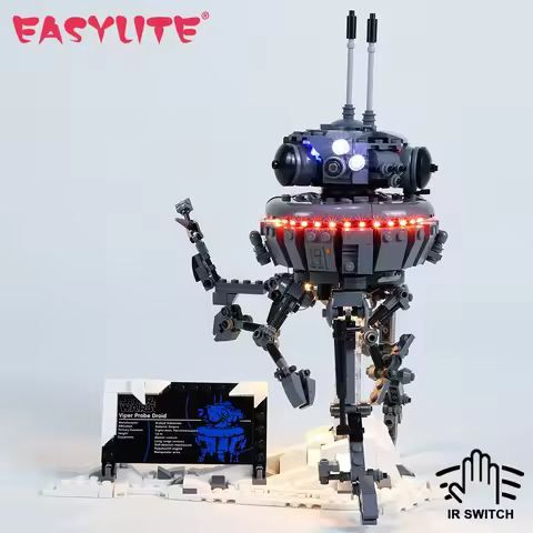 EASYLITE Led Light Set For 75306 Wars Imperial Probe Droid Collectible DIY Toys Blocks Only Bricks L
