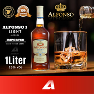 AP Alfonso I Light Alcohol Imported Spirit Drink 1L Product of Spain