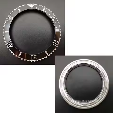 Clean Factory Super Ceramic Bezel For 40mm Submariner 116610LN, Aftermarket Watch Parts