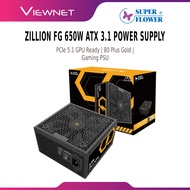 Super Flower Zillion FG 650W Fully Modular ATX 3.1 Power Supply | SF-650Z12FG | PCIe 5.1 GPU Ready