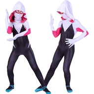 ADULTS - CHILDREN Gwen Spider Female Spider-Man Cosplay Costume