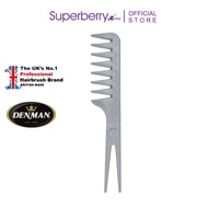 Denman D25 Fantail Comb – Grey