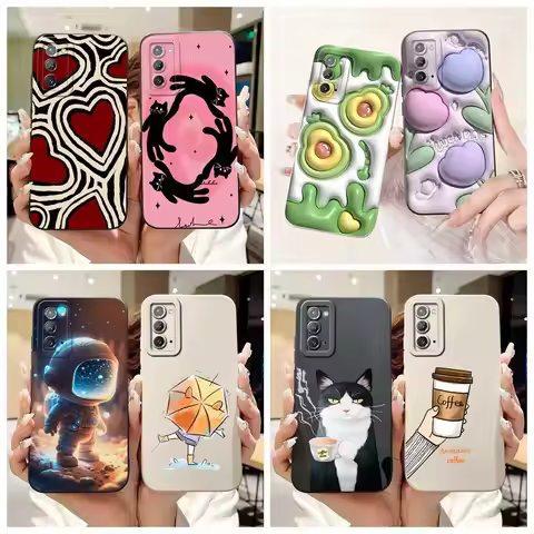 For Samsung Galaxy Note20 Case SM-N980F Luxury Candy Painted Cover Soft TPU Phone Case For Samsung N