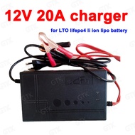 ส่งฟรี !!!!! LifePO4 charger ชาร์จเจอร์ 14.6V Volt 20 Amp 12V 20A lithium phosphate