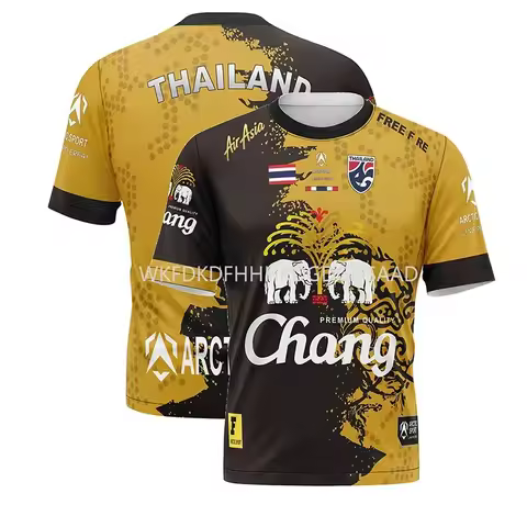 Hot Thailand Changze Unisex T-shirt 3D Printing Quick Drying Casual O Collar Short-sleeved Men's Plu