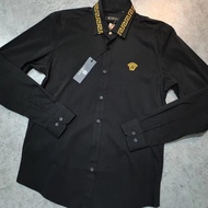 Kemeja Pria Lengan Panjang Impor Versace High Quality Ic11