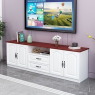 DH TV Cabinet Solid Wood Living Room TV Cabinet Storage White 2m TV Cabinet Console41874 DD