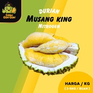 Durian Musang King Nitrogen Malaysia Duren 1 Buah Utuh Harga/ KG