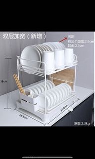 瀝水碗架 腕碟架 腕碟瀝水架 廚房置物架 餐具碗碟收納架