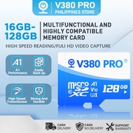 V380 PRO Micro SD Card 32GB 64GB 128GB U3 TF Card For CCTV or Camera Class 10 High speed Memory Card