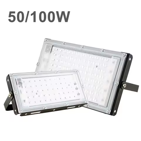 1pcs 50W/100W UV LED Floodlight IP65 Super Waterproof UVC Lights DJ Disco Stage Night Lamp for Bar H