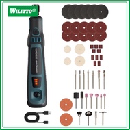 Wireless Rotary Tool for Intricate Details Rechargeable Rotary Tool with Usb Charging Mini Cordless