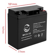 แบตเตอรี่ 12v8ah แบตเตอรี่แห้ง 12V 8ah/12ah/20ah แบตเตอรี่เครื่องสำรองไฟ แบตเตอรี่เครื่องพ่นยา แบตเต