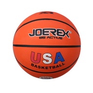 JOEREX - 1個裝 5號 橡膠籃球(USA)/球類用品/運動健身/戶外室內訓練比賽/中學生青少年男女