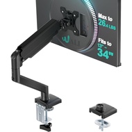 WALI Single Monitor Mount for 13-34 inch Screens, Adjustable Single Monitors Arm, Regular Screen up 