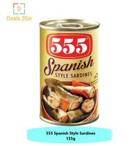 555 Sardines Spanish Style 155g