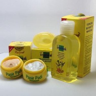 Complete Package Of Rice Sand Temulawak (Cream Day And Night+Soap+Toner)