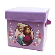 迪士尼魔雪奇緣 - 摺疊收納盒 (22x22x22cm/Purple) (迪士尼許可產品)