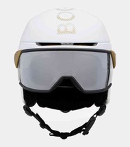 Bogner Logo leather-trimmed ski helmet