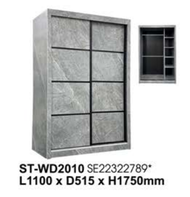 Almari Baju 4x6ft Wardrobe Sliding Wardrobe 2010