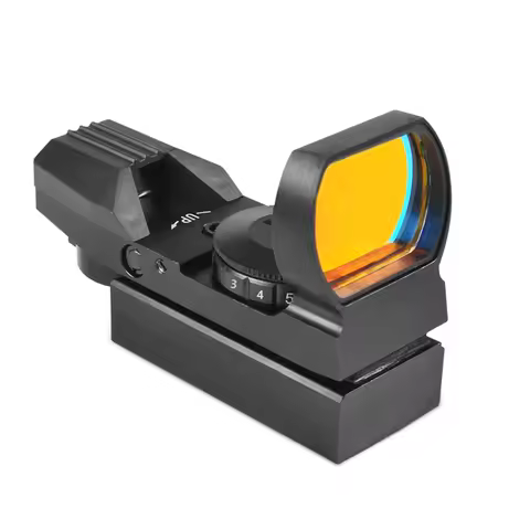 Factory HD101 Reflex 4 Reticle Optics Holographic Red Dot Sight Hunting Scope Red Illumination Alumi