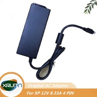 Genuine 12V 8.33A 4PIN for XP Power AC DC Adapter Charger AHM100PS12-A 10009518-A For Synology DS916