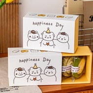 [takejoynew] Cartoon Snowflake Crisp Scones Packaging Box Drawer Candy Biscuit Cookie Gift Packing B